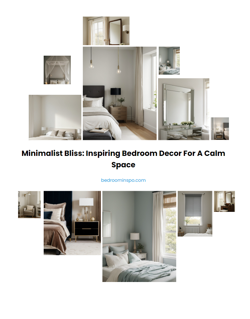 Minimalist Bliss: Inspiring Bedroom Decor for a Calm Space