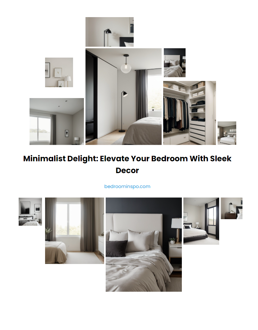 Minimalist Delight: Elevate Your Bedroom with Sleek Decor