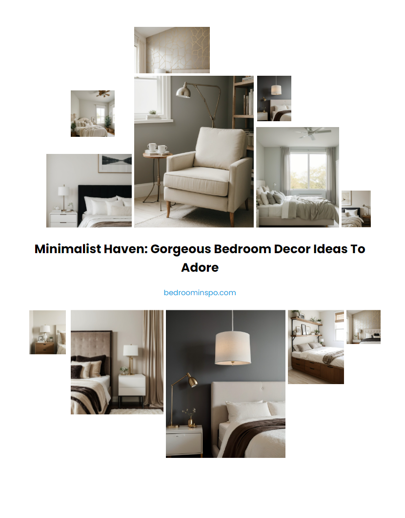 Minimalist Haven: Gorgeous Bedroom Decor Ideas to Adore