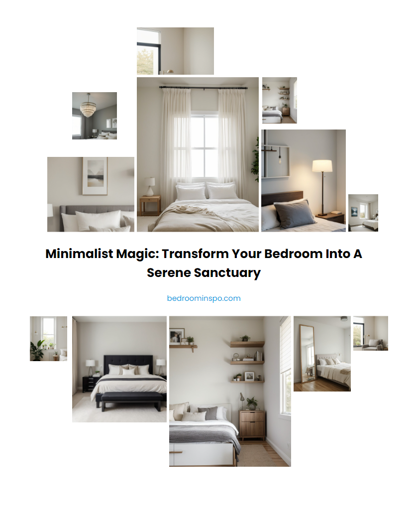 Minimalist Magic: Transform Your Bedroom into a Serene Sanctuary