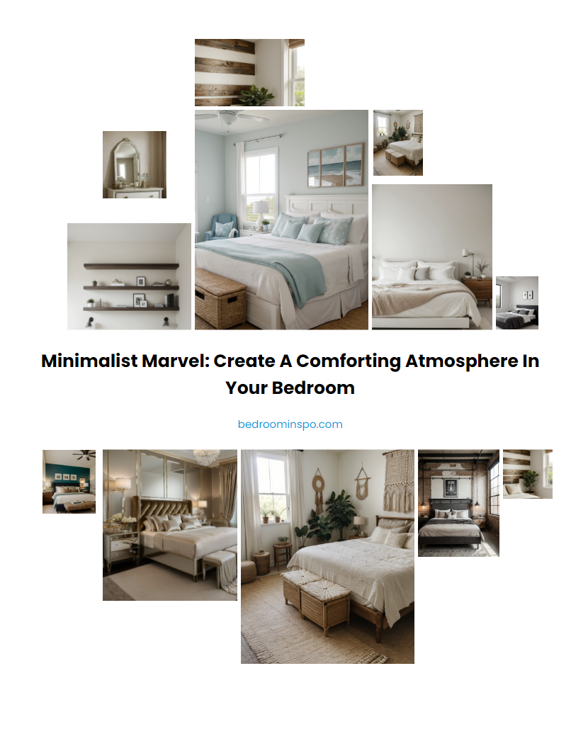 Minimalist Marvel: Create a Comforting Atmosphere in Your Bedroom