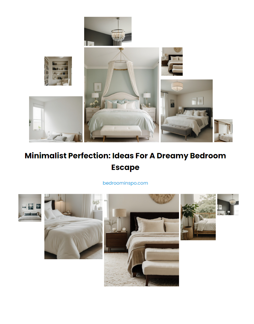 Minimalist Perfection: Ideas for a Dreamy Bedroom Escape