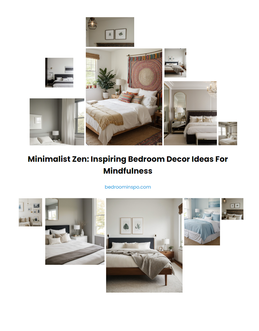 Minimalist Zen: Inspiring Bedroom Decor Ideas for Mindfulness