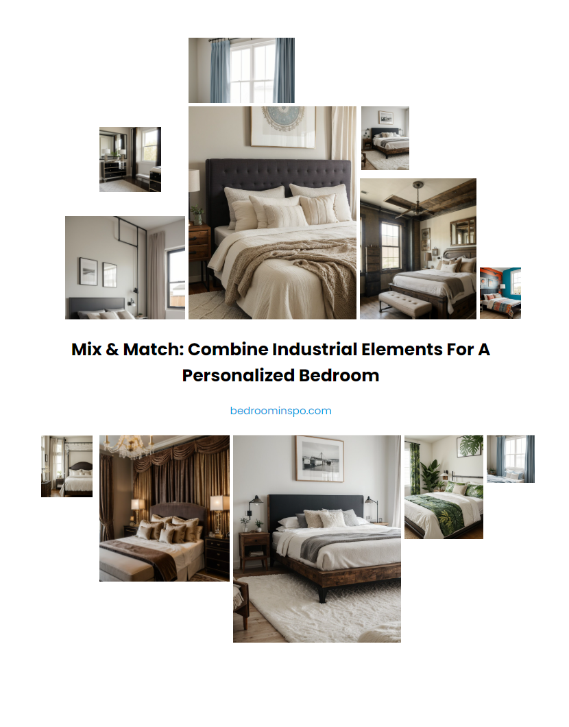 Mix & Match: Combine Industrial Elements for a Personalized Bedroom