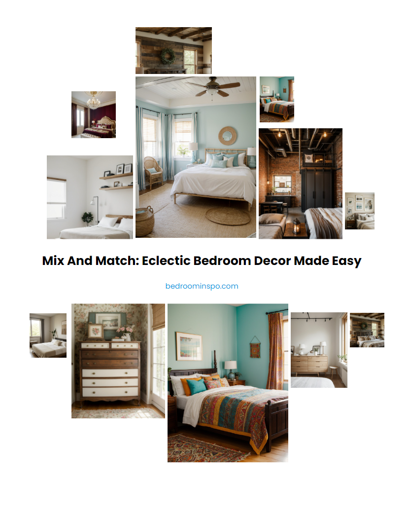 Mix and Match: Eclectic Bedroom Decor Made Easy