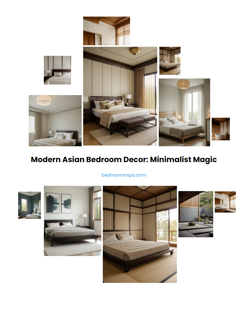 Modern Asian Bedroom Decor: Minimalist Magic