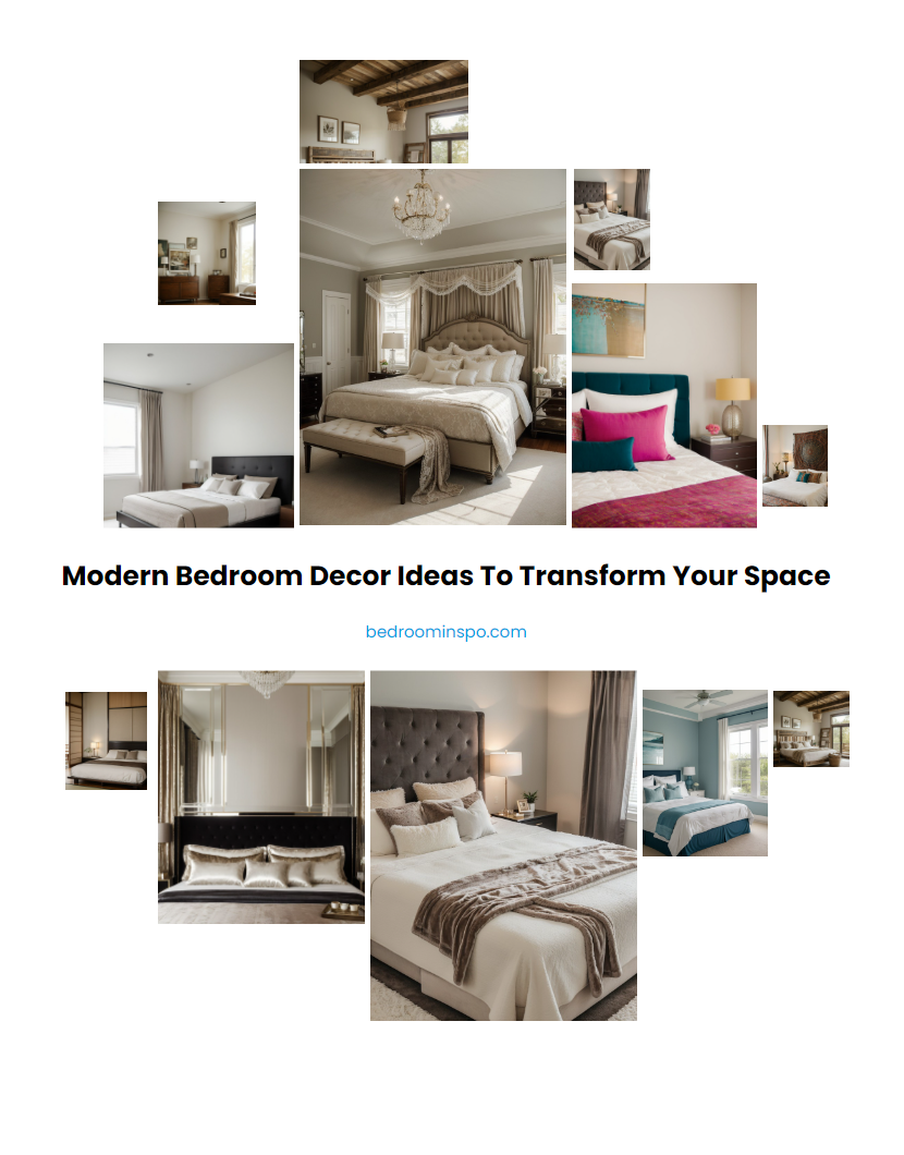 Modern Bedroom Decor Ideas to Transform Your Space