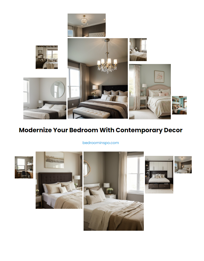 Modernize Your Bedroom with Contemporary Decor