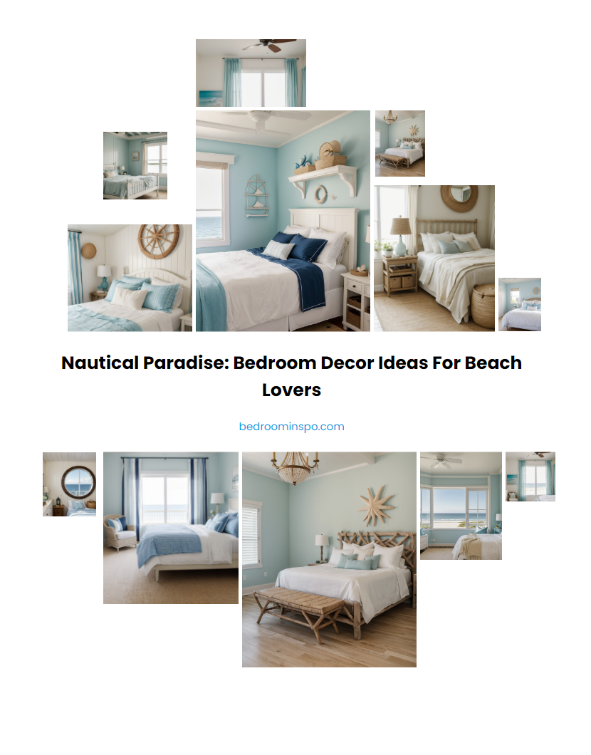 Nautical Paradise: Bedroom Decor Ideas for Beach Lovers