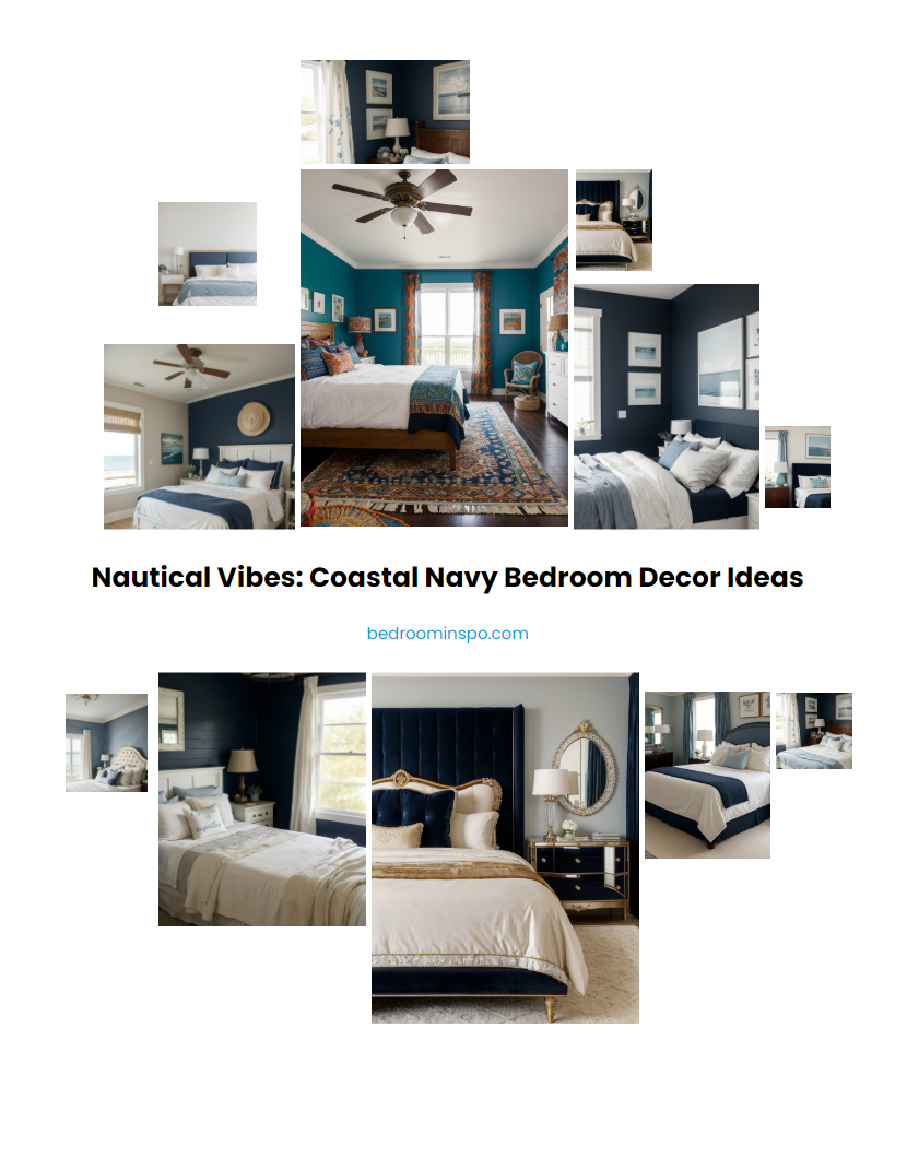 Nautical Vibes: Coastal Navy Bedroom Decor Ideas