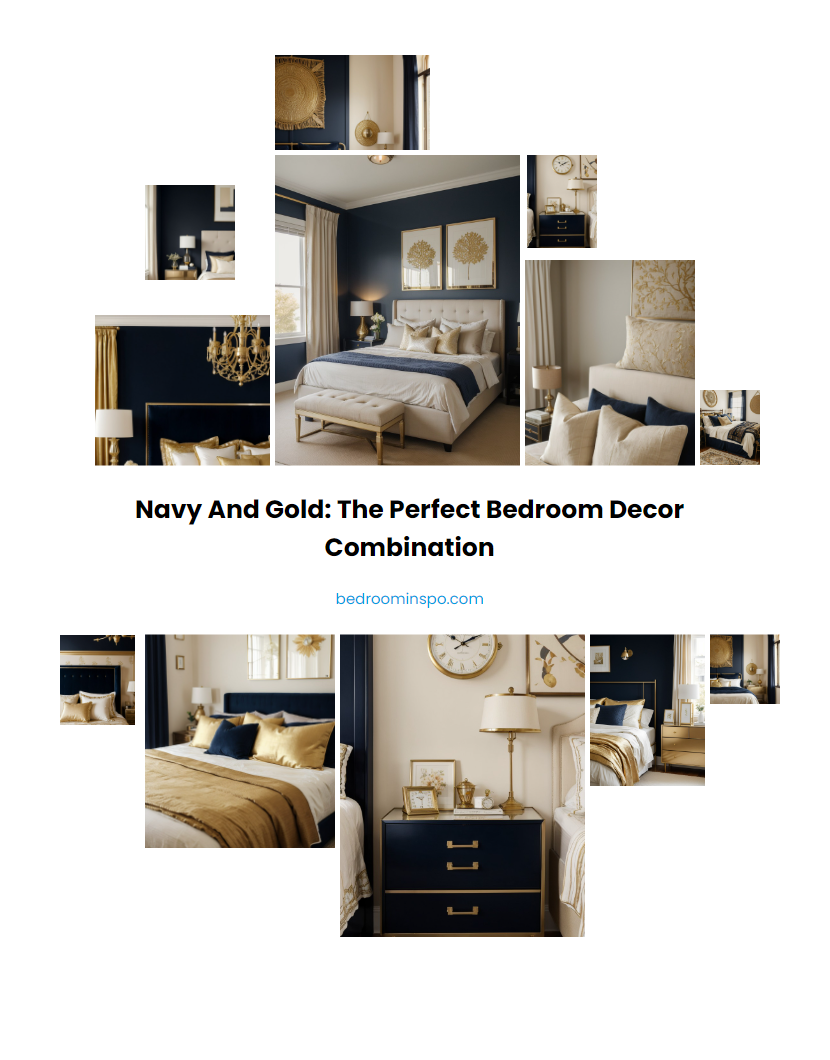 Navy and Gold: The Perfect Bedroom Decor Combination