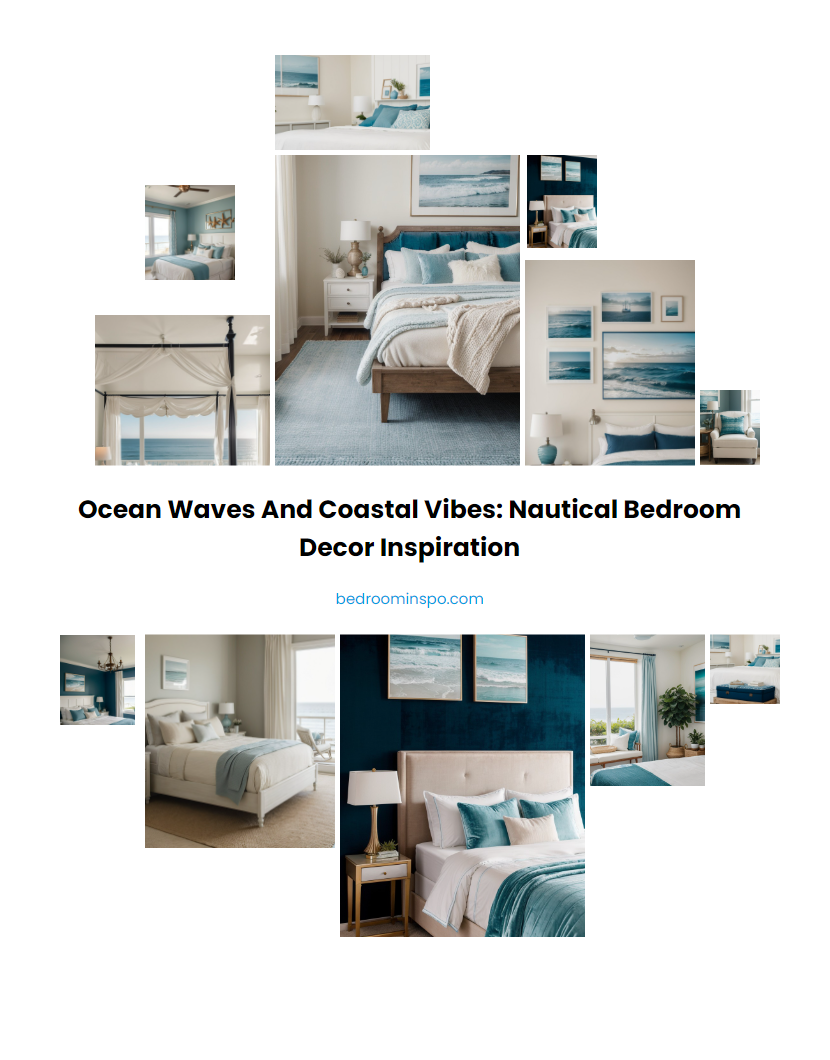 Ocean Waves and Coastal Vibes: Nautical Bedroom Decor Inspiration