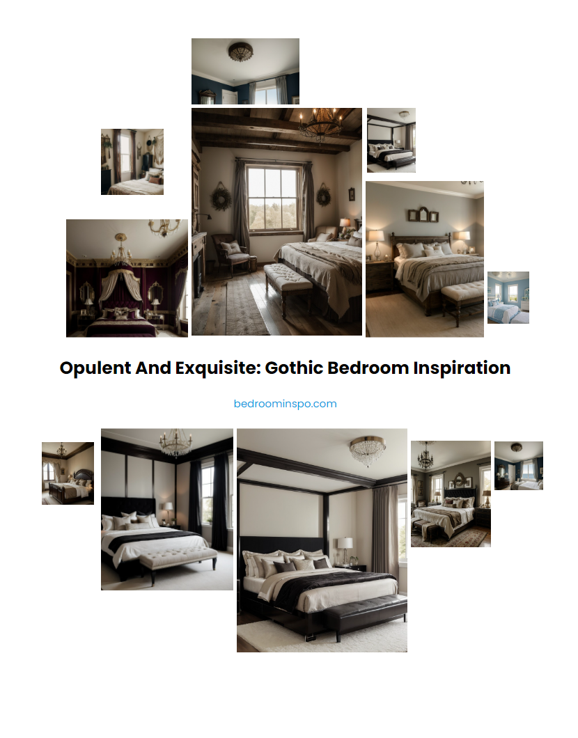 Opulent and Exquisite: Gothic Bedroom Inspiration