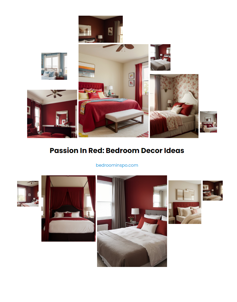 Passion in Red: Bedroom Decor Ideas