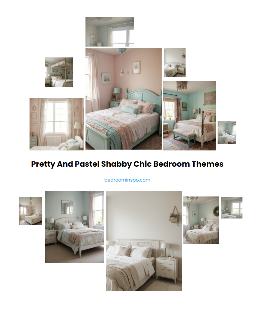 Pretty and Pastel Shabby Chic Bedroom Themes