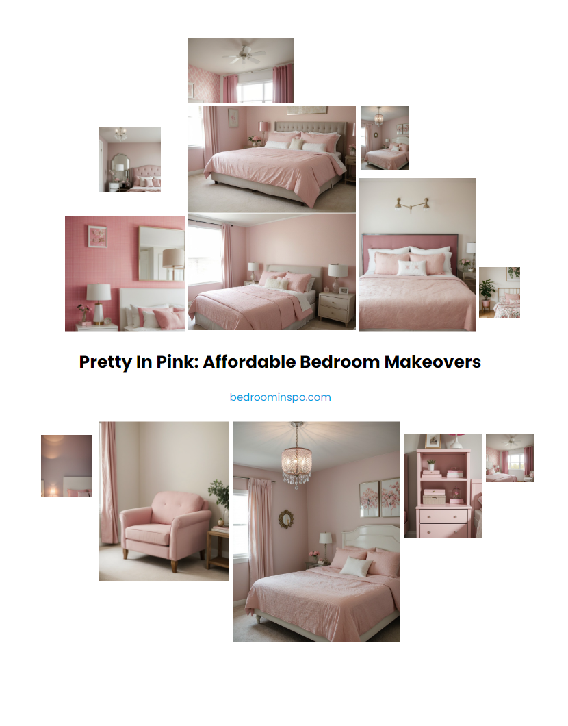 Pretty in Pink: Affordable Bedroom Makeovers