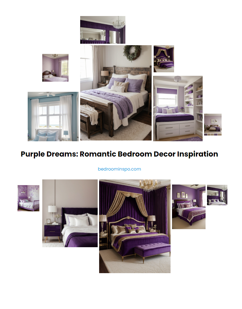 Purple Dreams: Romantic Bedroom Decor Inspiration