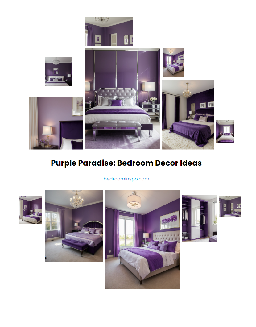 Purple Paradise: Bedroom Decor Ideas