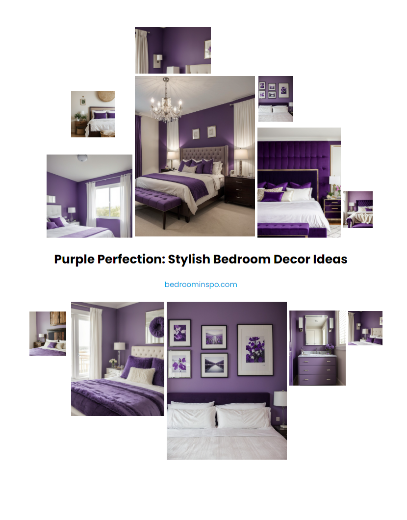 Purple Perfection: Stylish Bedroom Decor Ideas