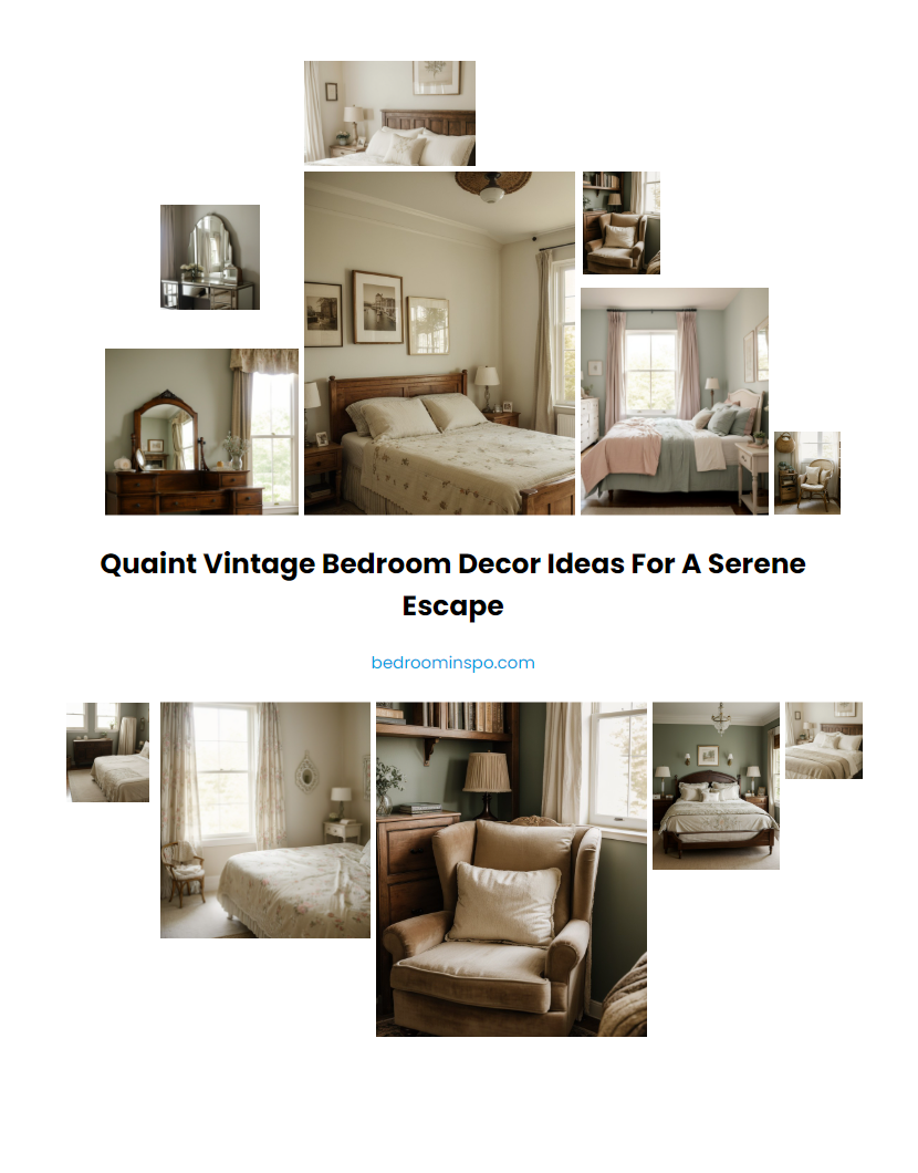 Quaint Vintage Bedroom Decor Ideas for a Serene Escape