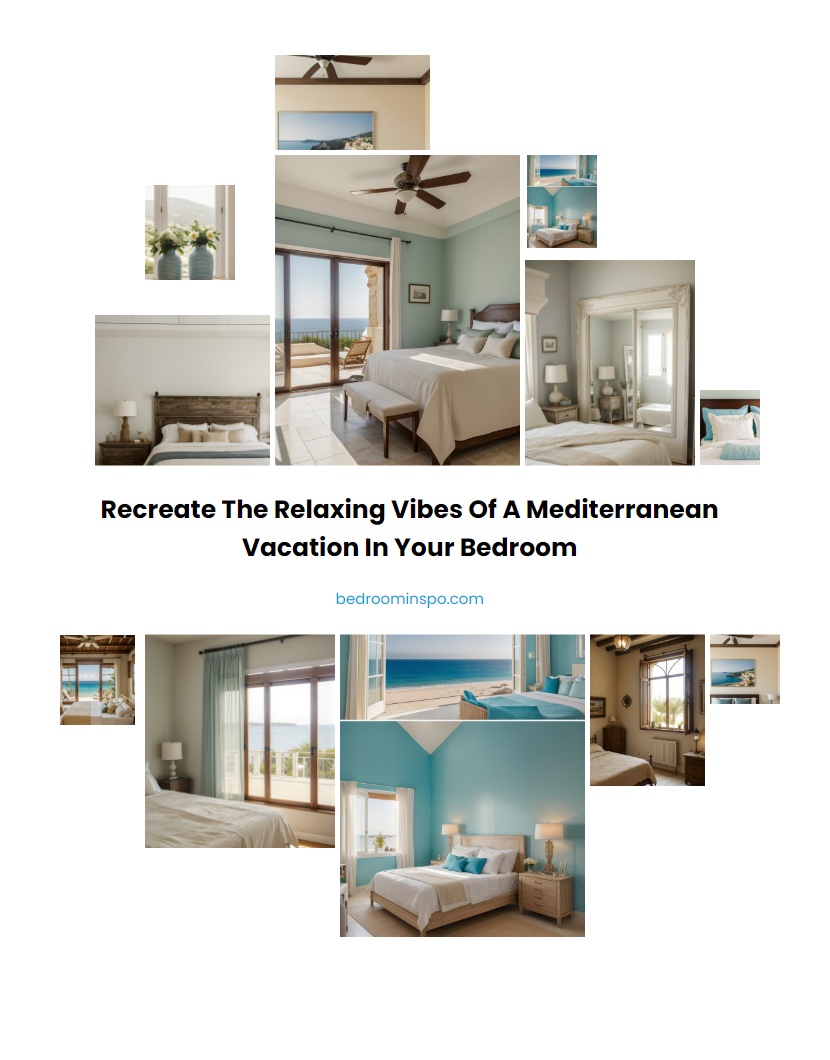 Recreate the Relaxing Vibes of a Mediterranean Vacation in Your Bedroom