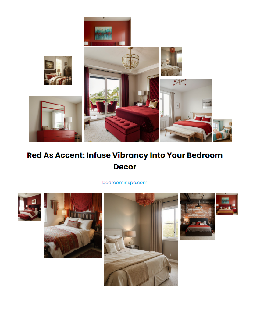 Red as Accent: Infuse Vibrancy into Your Bedroom Decor