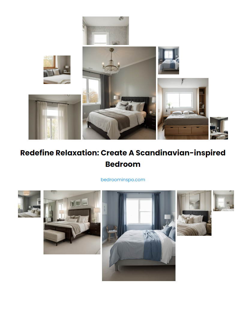 Redefine Relaxation: Create a Scandinavian-inspired Bedroom