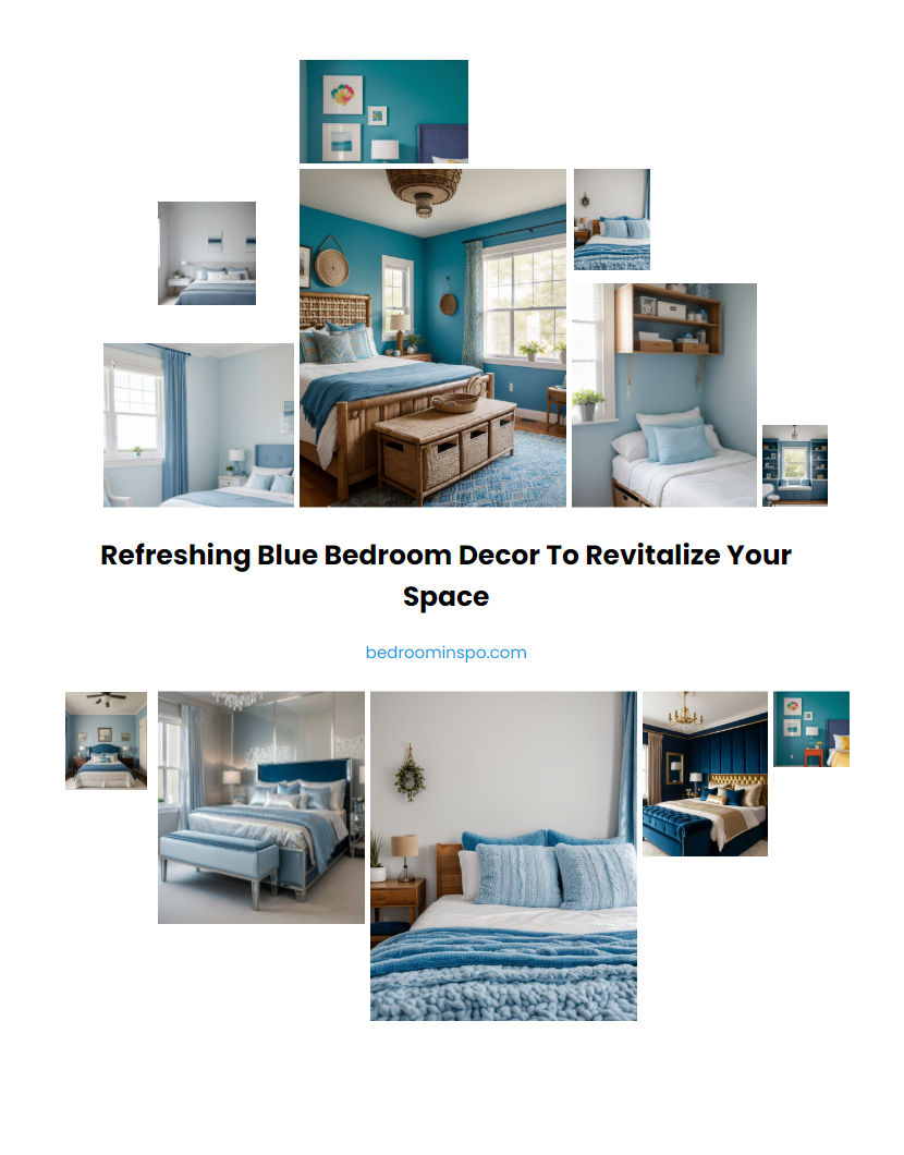 Refreshing Blue Bedroom Decor to Revitalize Your Space