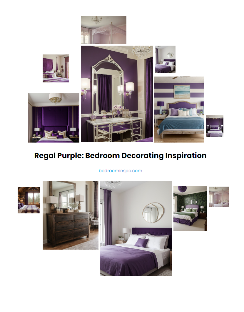 Regal Purple: Bedroom Decorating Inspiration