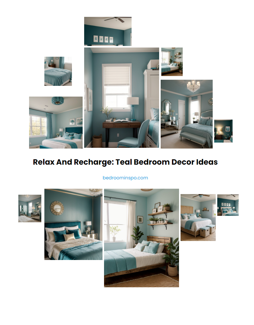 Relax and Recharge: Teal Bedroom Decor Ideas