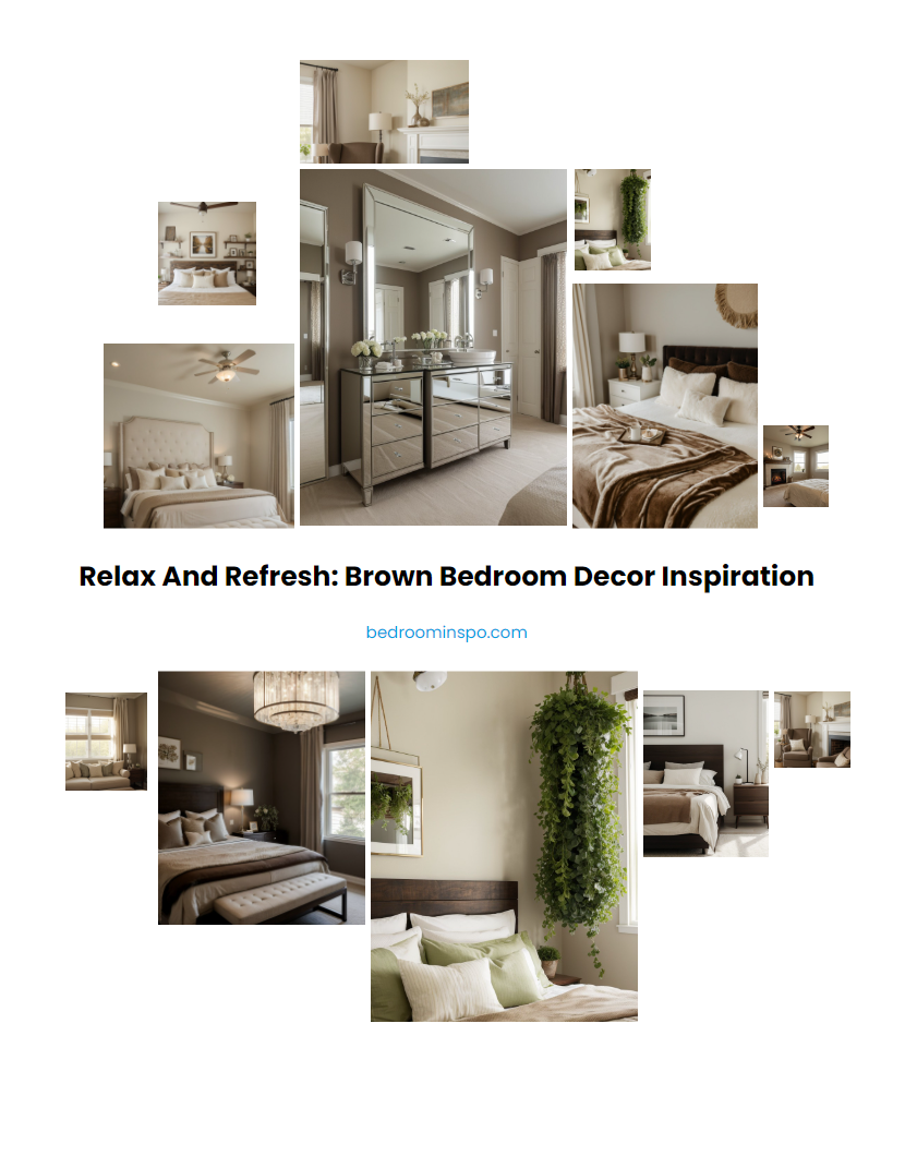 Relax and Refresh: Brown Bedroom Decor Inspiration