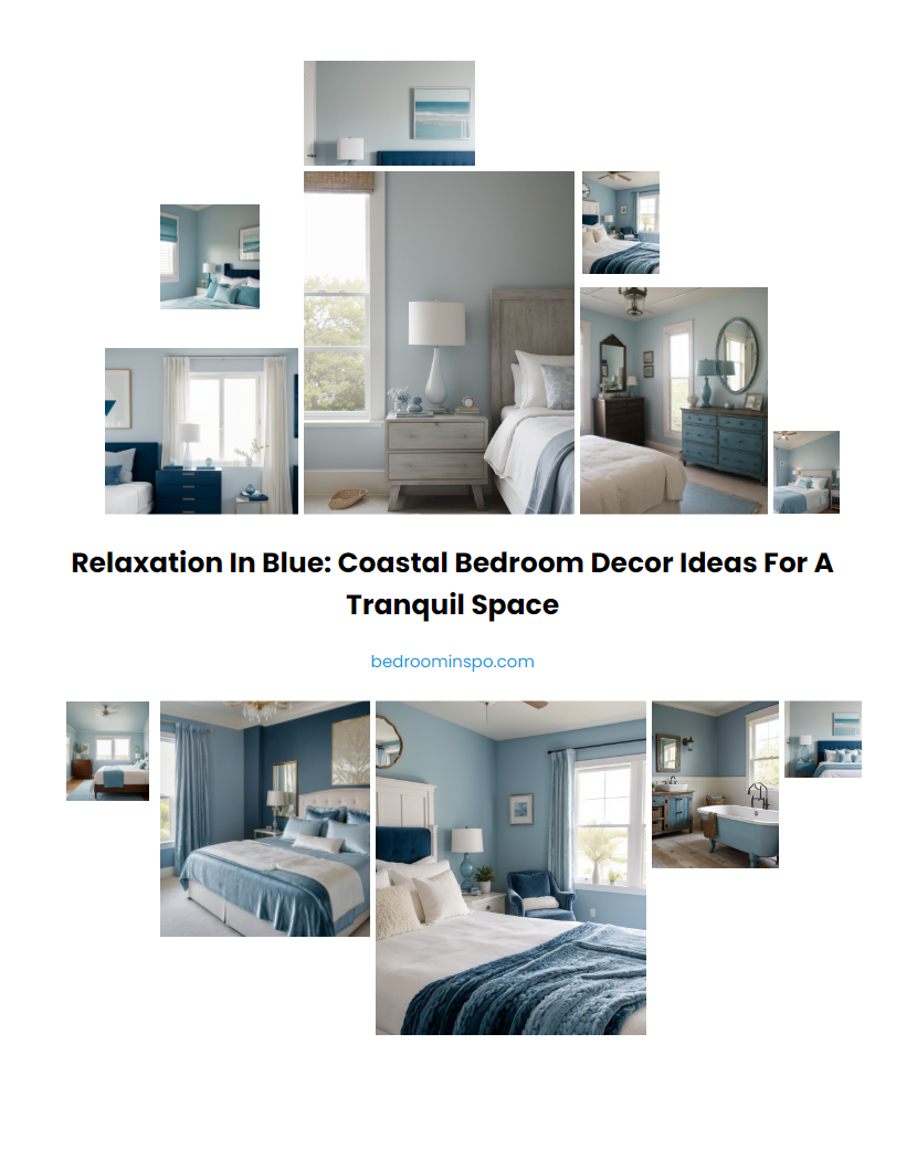 Relaxation in Blue: Coastal Bedroom Decor Ideas for a Tranquil Space