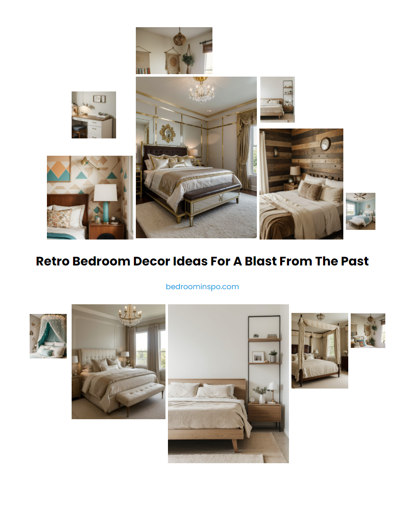 Retro Bedroom Decor Ideas for a Blast from the Past