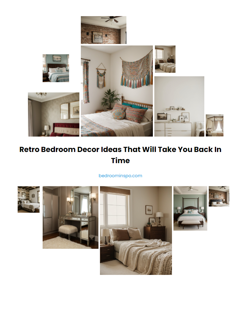 Retro Bedroom Decor Ideas That Will Take You Back in Time