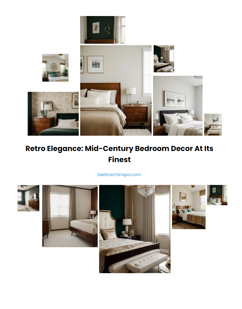 Retro Elegance: Mid-Century Bedroom Decor at Its Finest