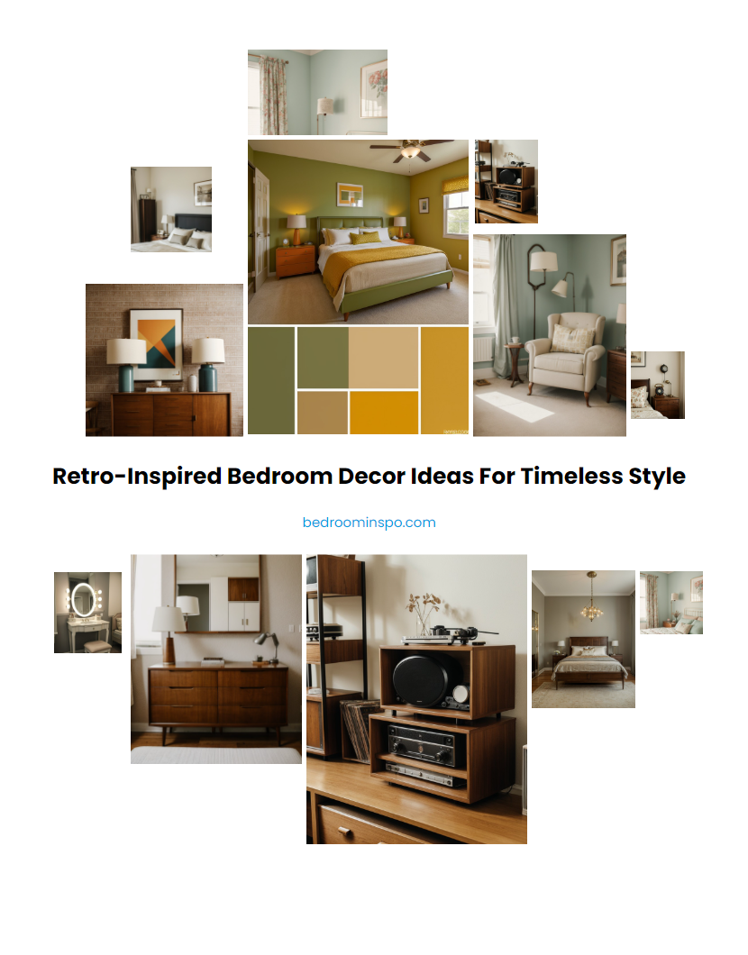 Retro-Inspired Bedroom Decor Ideas for Timeless Style