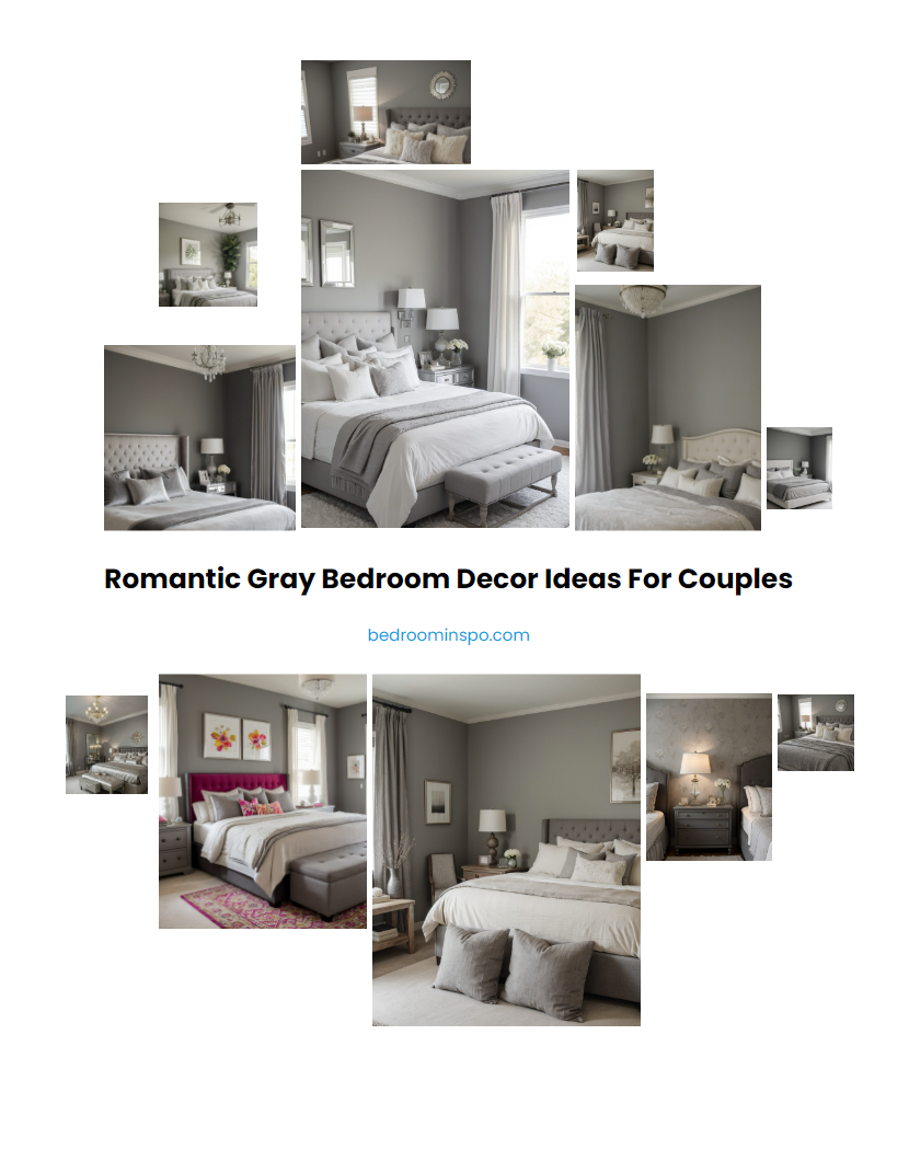 Romantic Gray Bedroom Decor Ideas for Couples