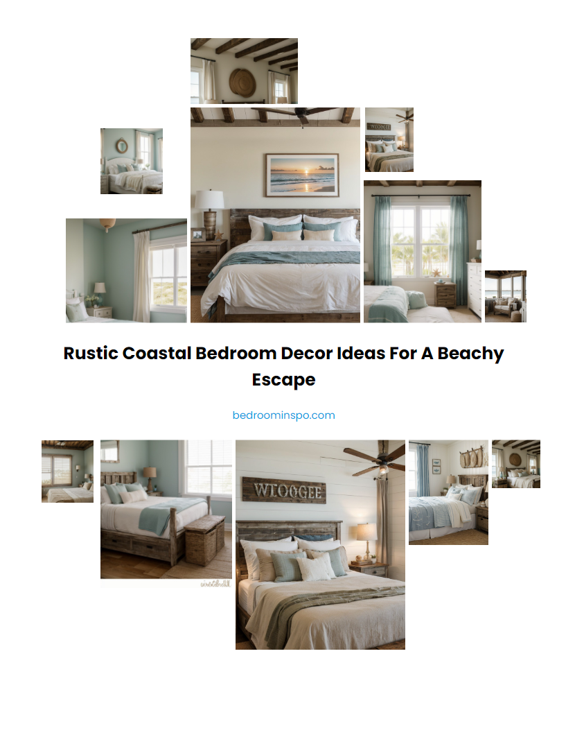 Rustic Coastal Bedroom Decor Ideas for a Beachy Escape