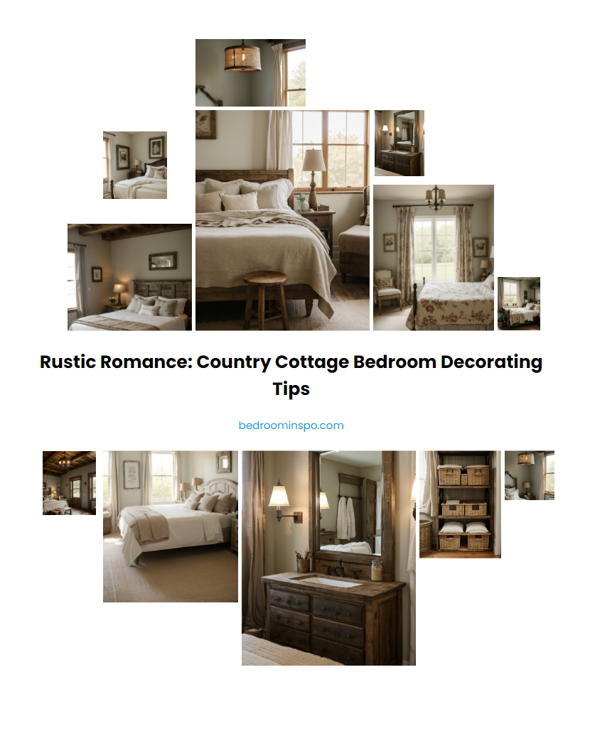 Rustic Romance: Country Cottage Bedroom Decorating Tips