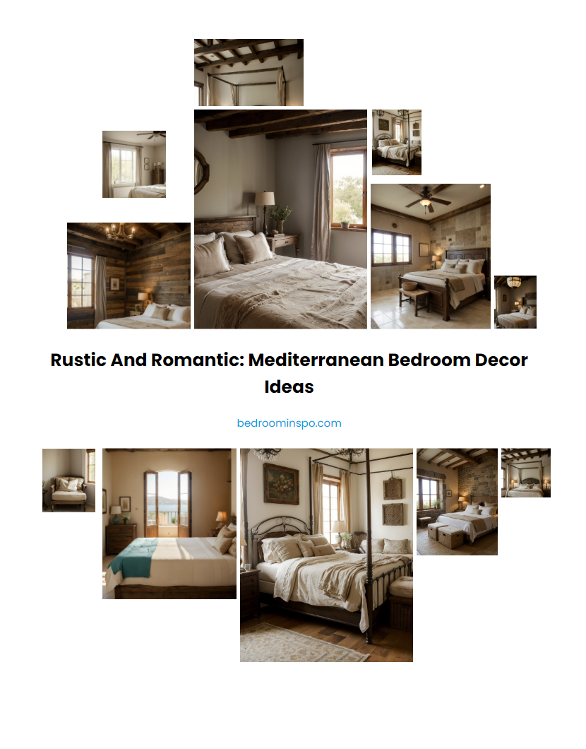 Rustic and Romantic: Mediterranean Bedroom Decor Ideas