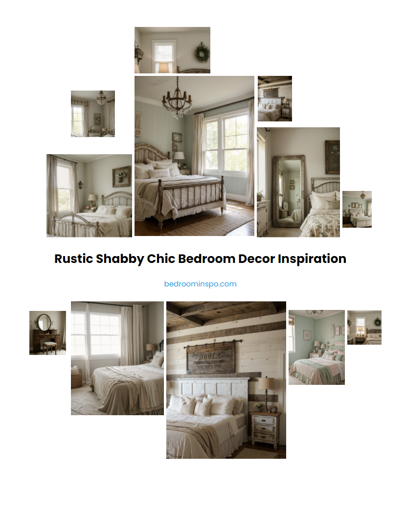 Rustic Shabby Chic Bedroom Decor Inspiration