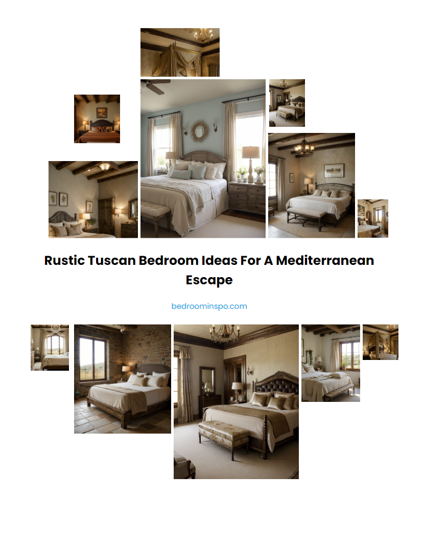 Rustic Tuscan Bedroom Ideas for a Mediterranean Escape