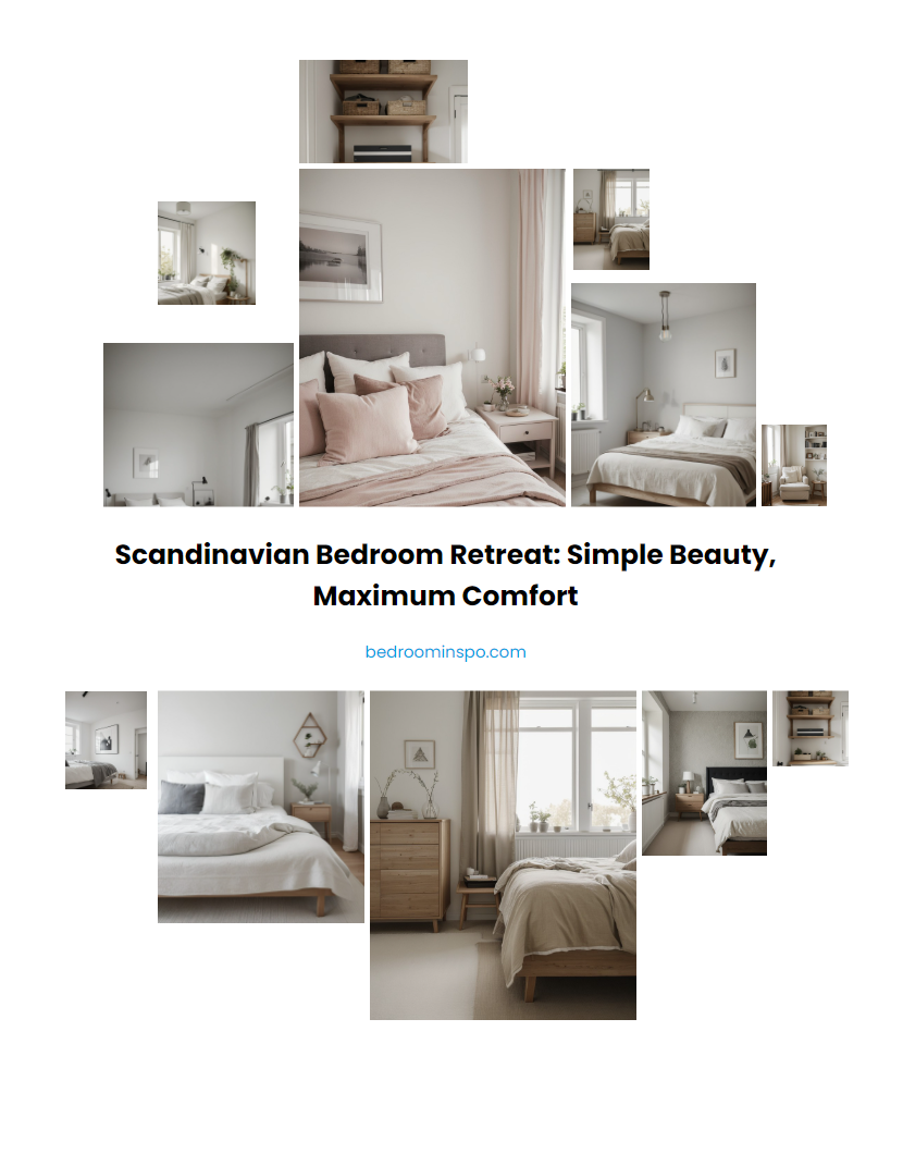 Scandinavian Bedroom Retreat: Simple Beauty, Maximum Comfort