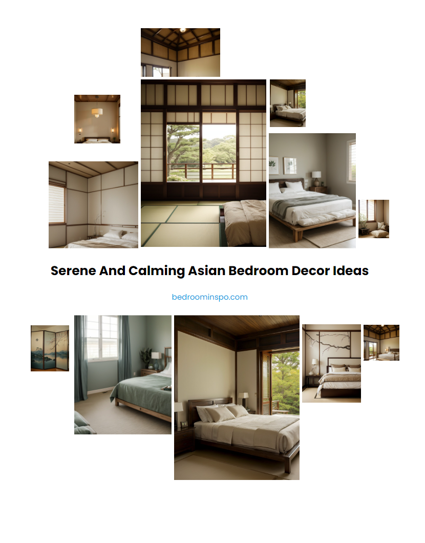 Serene and Calming Asian Bedroom Decor Ideas