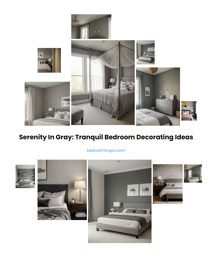 Serenity in Gray: Tranquil Bedroom Decorating Ideas