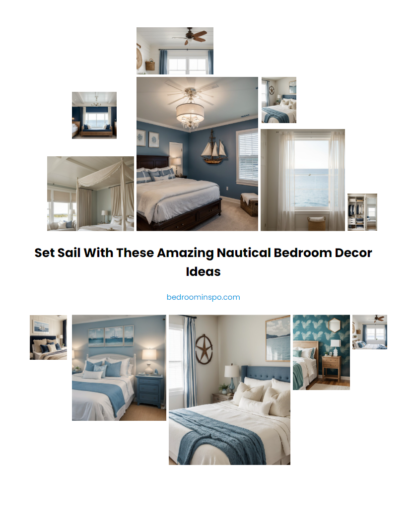 Set Sail with These Amazing Nautical Bedroom Decor Ideas