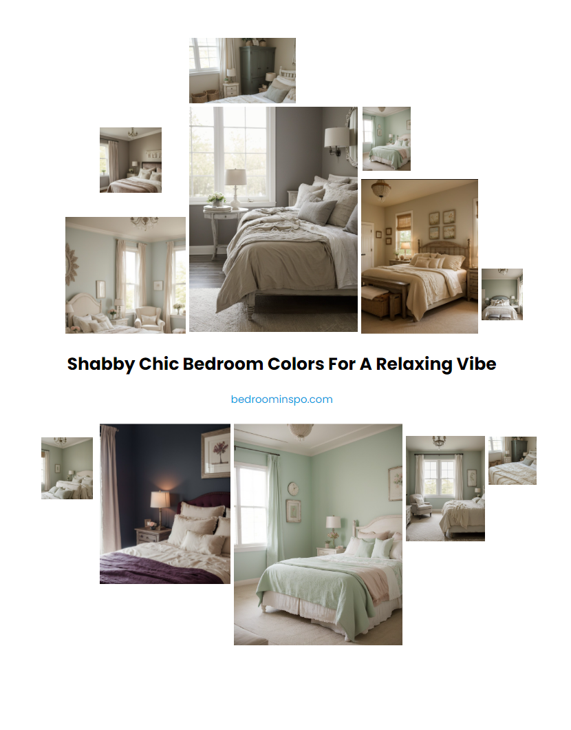 Shabby Chic Bedroom Colors for a Relaxing Vibe