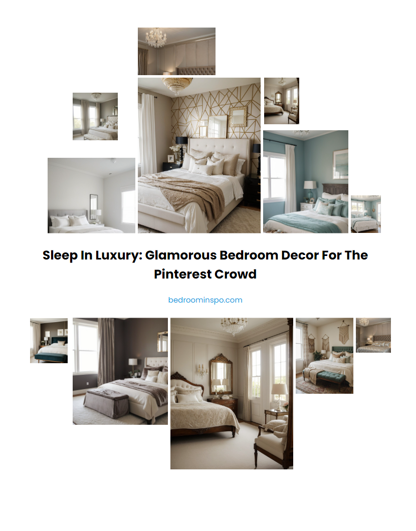 Sleep in Luxury: Glamorous Bedroom Decor for the Pinterest Crowd