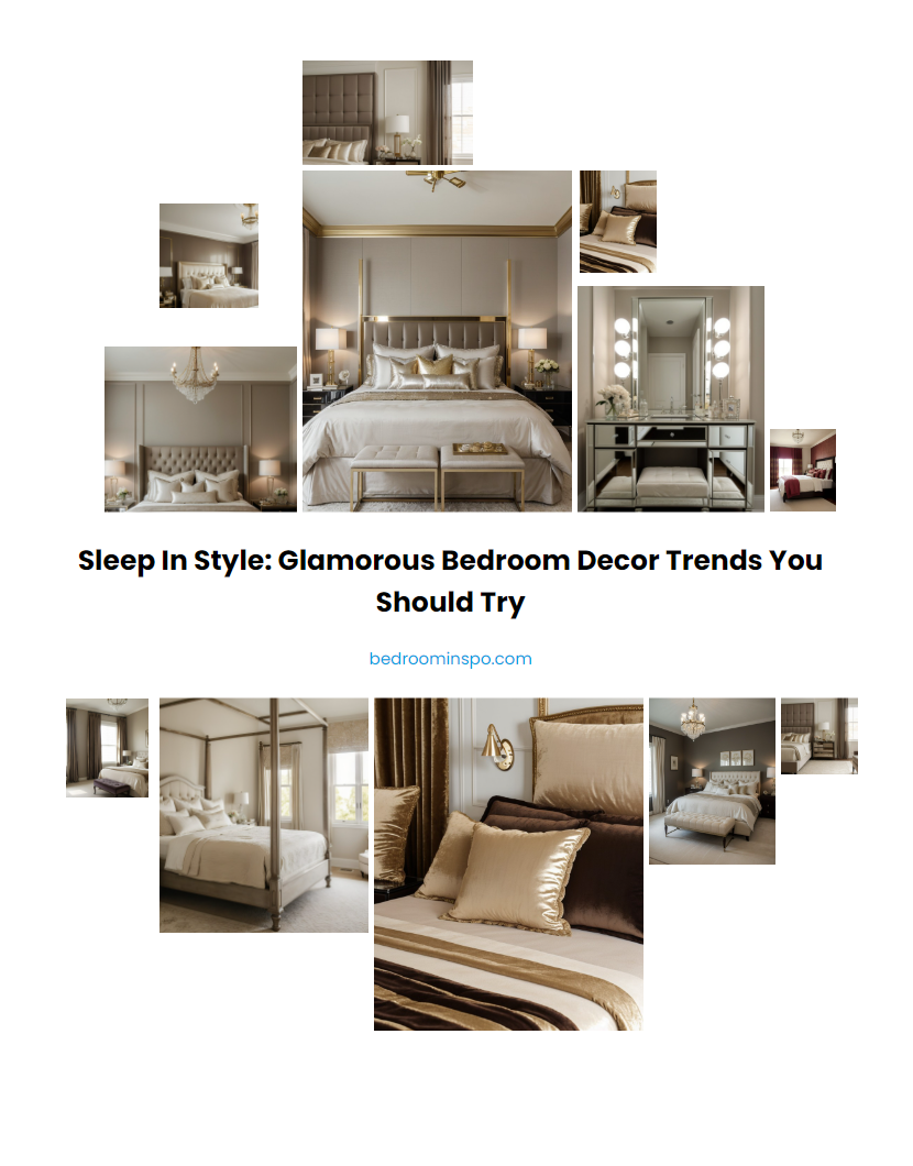 Sleep in Style: Glamorous Bedroom Decor Trends You Should Try