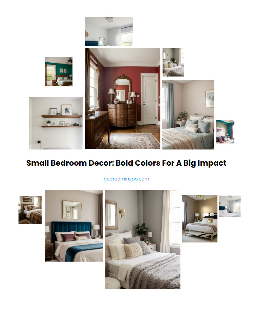 Small Bedroom Decor: Bold Colors for a Big Impact